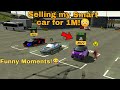 Selling my smart car for 1m funny moments car parking multiplayer