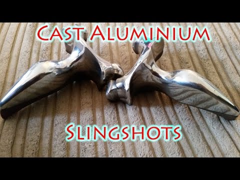 How to Cast Aluminium Slingshots Using Sand - Part 2