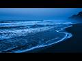 Deep Sleep With Ocean Waves At Night | Tranquil Ocean Sounds For Sleep Instantly & Melatonin Release