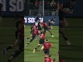 Matt Currie Delivers the Slick Edinburgh Try in the Rain vs Lions | Round 4 URC