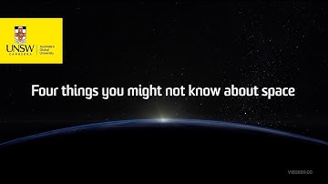Four things you might not know about space