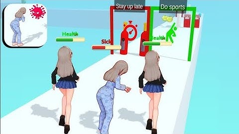 Run Healthy 🍏🍐🥝Big Update New Android ios Gameplay Walkthrough All Levels Complete