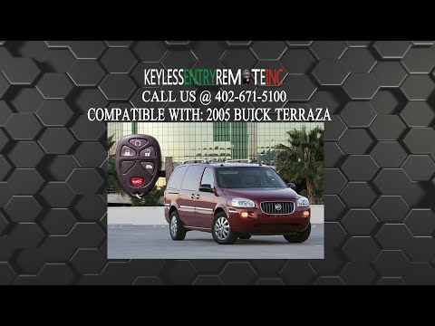 How To Replace Buick Terraza Key Fob Battery 2005