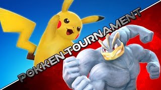 Pokken Tournament: Pikachu Vs Machamp [FIRST EVER BATTLE!!!]