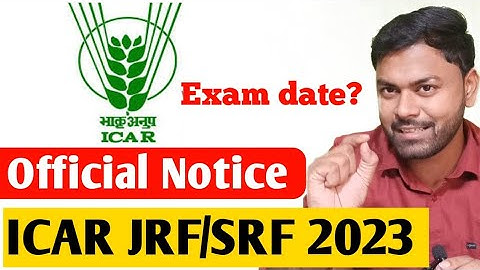 ICAR PG Application Form 2023 | ICAR JRF 2023 | Official | Exam date? krishi kranti