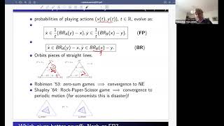 Sebastian van Strien: Dynamics of learning algorithms in strategic environments