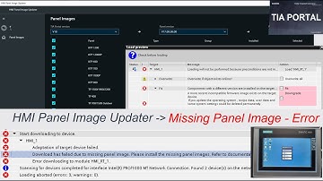 SC16. Siemens HMI Panel Image Updater to Solve 