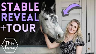 Stable Reveal + Barn Tour! Stable Renovation Series Ep3 | This Esme