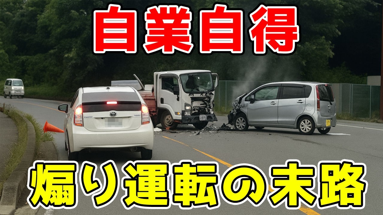 【ドラレコ】DQNの悪質な煽り運転、その結末が最高すぎた。ドライブレコーダーは神回を記録
