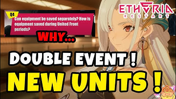 DOUBLE DROP EVENT COMING BACK !? Hyper Talk Breakdown + My Honest Thoughts  | ETHERIA RESTART
