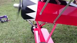 Rc Plane Fokker D8 Engine Test