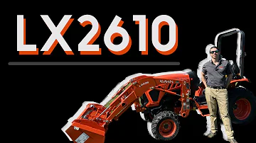 Kolik váží traktor Kubota LX2610?