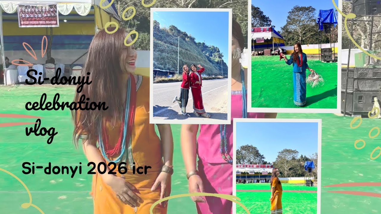 Si-donyi celebration vlog || 2026 si-donyi icr || Arunachal Pradesh 