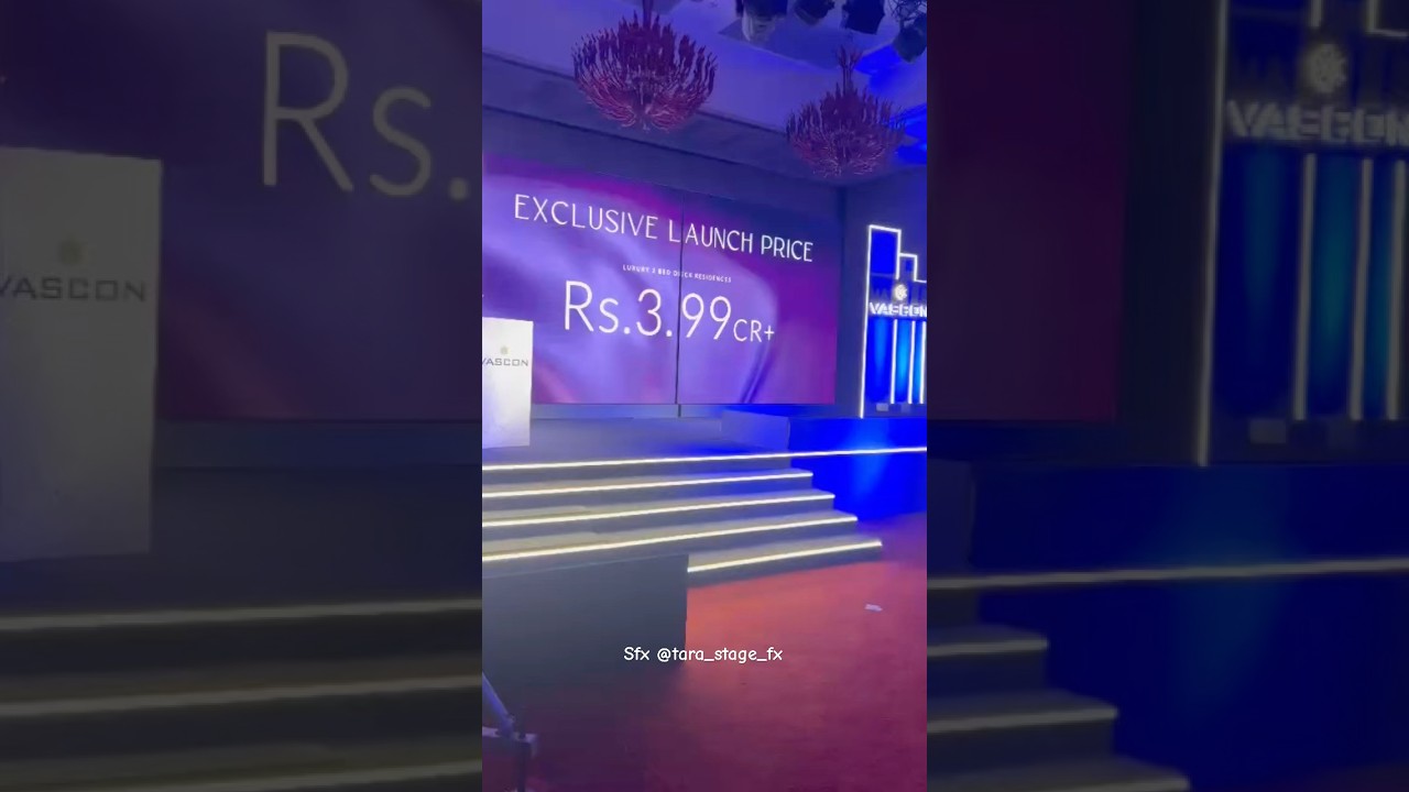 Exclusive price Launch | Product launch ideas | Executed by @tarastagefx #productlaunch #reveal