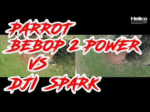 Parrot Bebop 2 Power VS DJI Spark