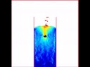SPH fluid Simulation: 2nd test review