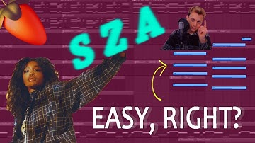 HOW TO MAKE A R&B BEAT FOR  SZA  | FLSTUDIO TUTORIAL | prod. Raggi