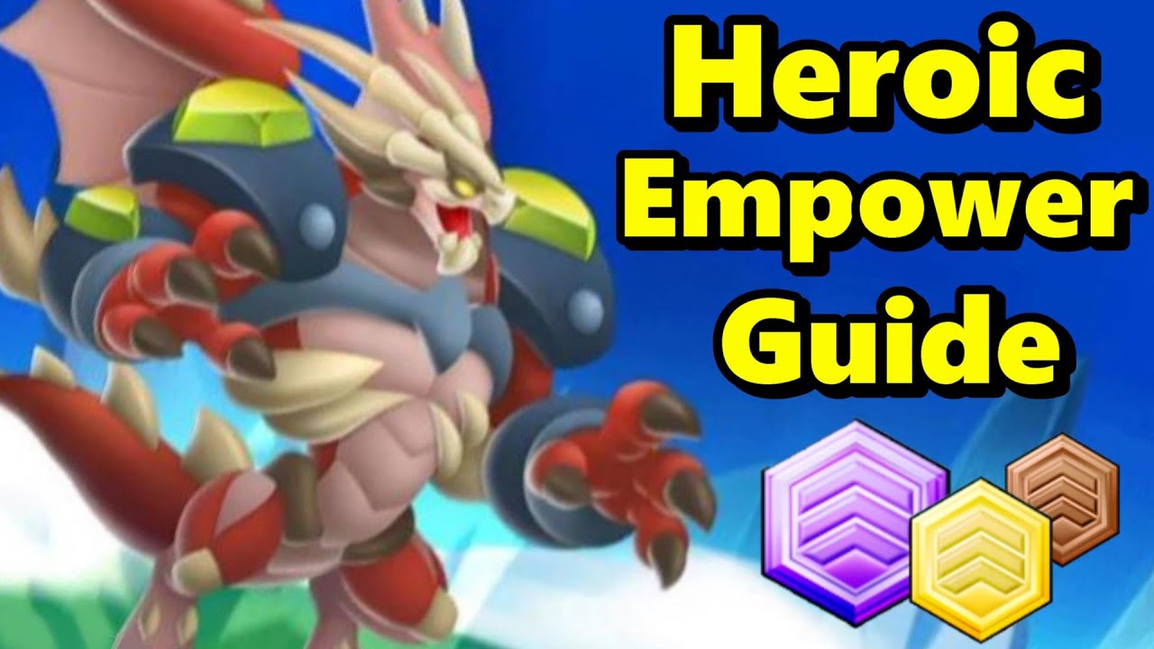 How to Empower HEROIC DRAGONS in Dragon City! FULL Summoning and
