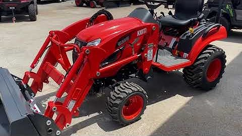 Introducing the Kioti CS2520 HST with loader