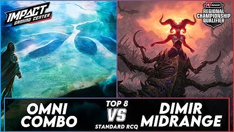 Omni Combo (Chris) VS Dimir Midrange (Andrew) [PAPER] | Standard RCQ Impact Gaming Center Top 8