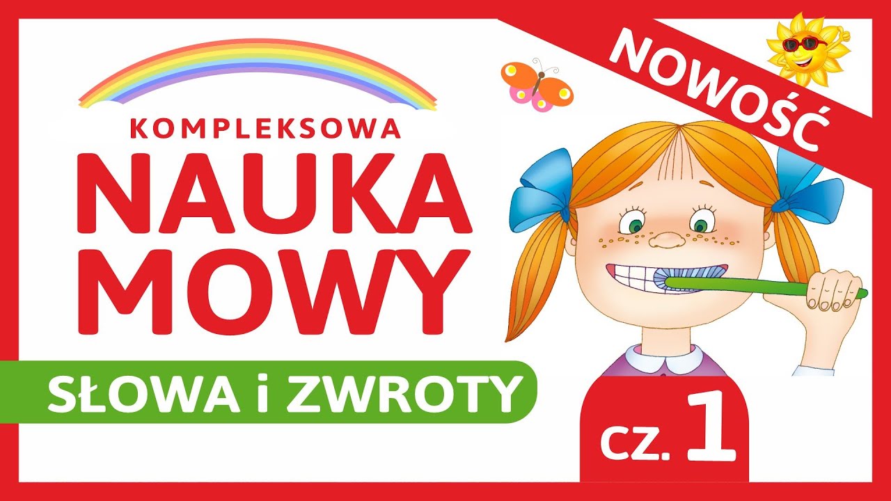 Nauka pierwszych słów dla dzieci 1, 2, 3 – nauka słówek dla 2 latka/ nauka słówek dla 3 latka