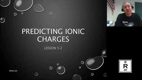 Predicting Ionic Charges