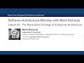 Lesson 63 - Prescriptive Strategy of Enterprise Architecture