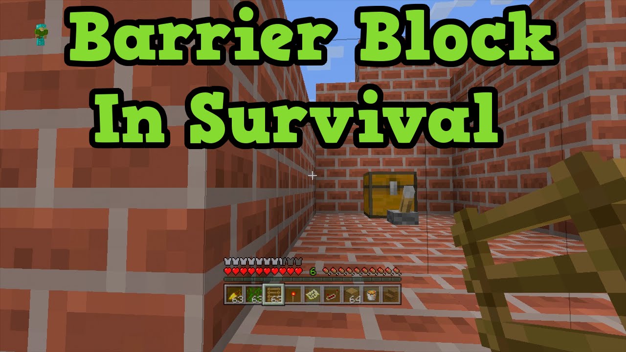 How To Get Barrier Blocks In Minecraft Ps4 : I am using minecraft 1.8