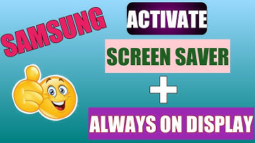 SAMSUNG:How To Activate Screen Saver + Always On Display #screensaver #alwaysondisplay #samsungnote9
