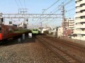 103系鶯色区間快速大阪環状線 野田駅 103系鶯色区間快速大阪環状線 野田駅