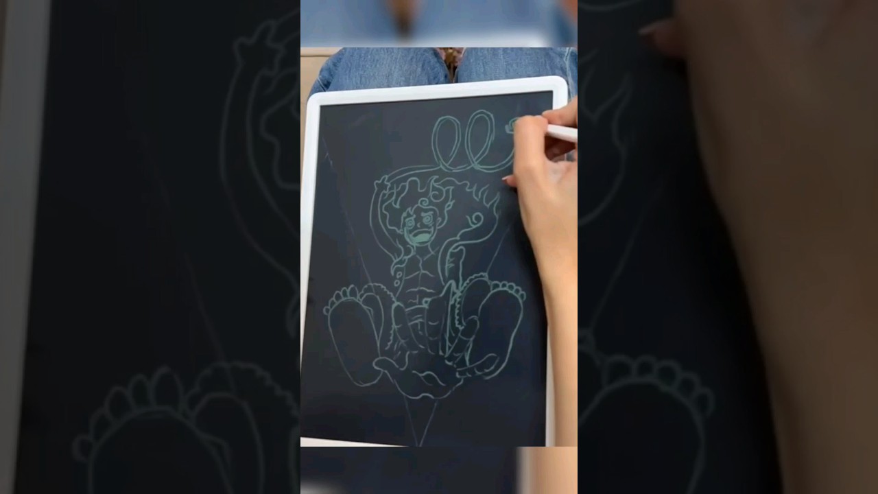 Luffy _one piece digital painting 