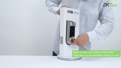 Smart Lock AL30/40 Series Installation Guide | ZKTeco Europe