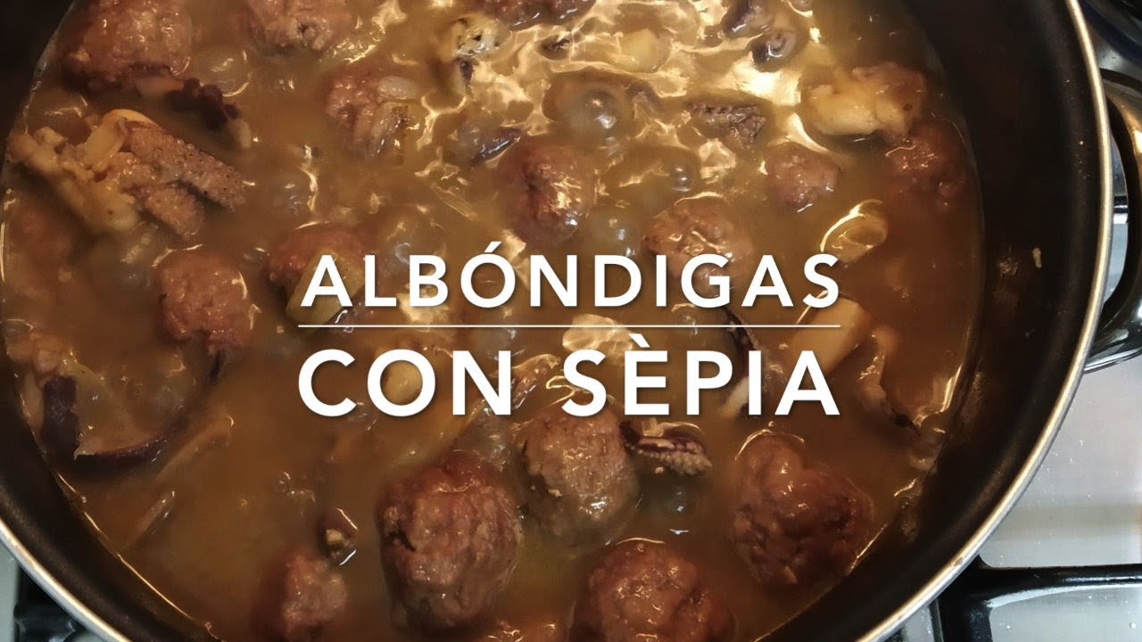 Albóndigas con sepia | Magalí Moon