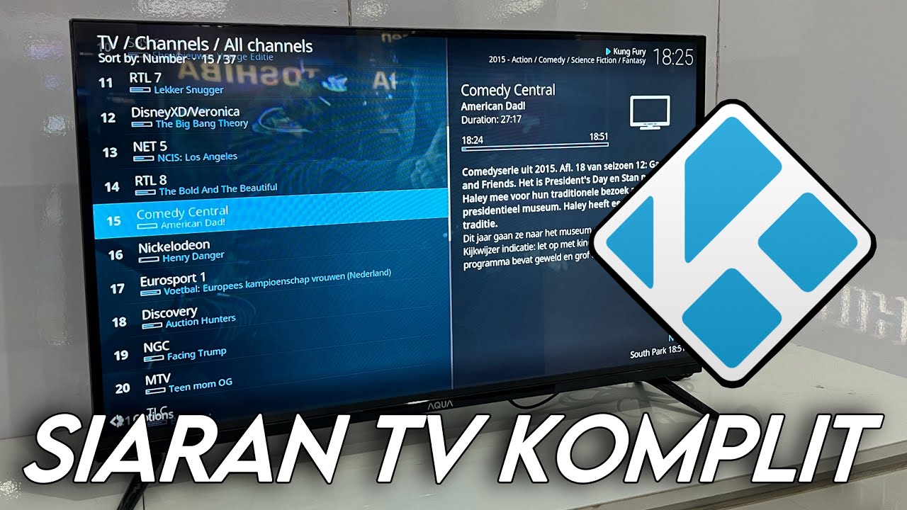 Ganti Cobain Media Player Kodi, Bisa Nonton TV Online Komplit?