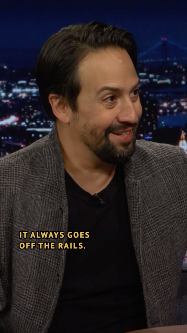 #LinManuelMiranda gives Jimmy some #Broadway advice. #FallonTonight