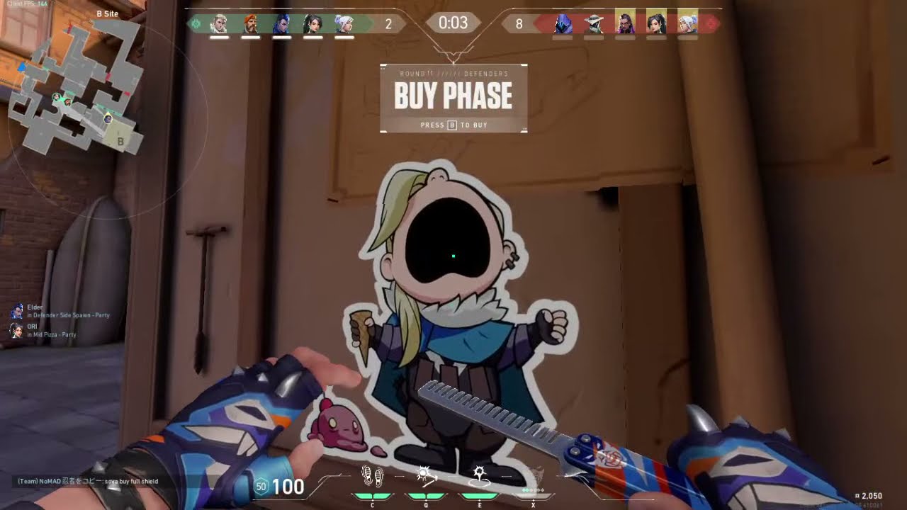 Valorant New Knife Yoru Butterfly Comb Ultra Radiant Noobda Play as