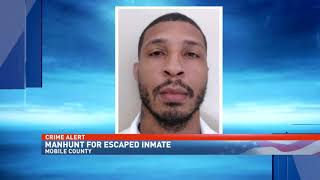 Manhunt continues for escaped Mobile inmate - NBC 15 WPMI