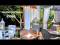 2023 beautiful summer deck makeover decorate with me  backyard retreat