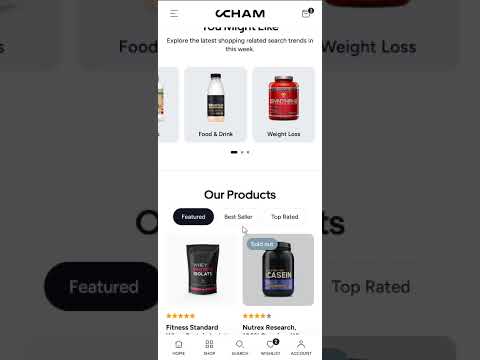 Figma - Fashion ecommerce version mobile