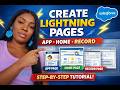 How to Create Lightning App, Home &amp; Record Pages in Salesforce (Full Tutorial)