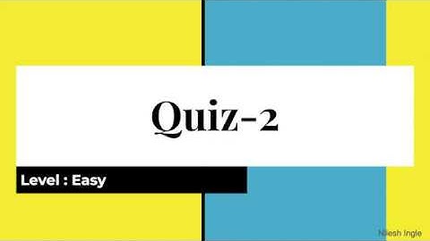 Python quiz - 2: Lists