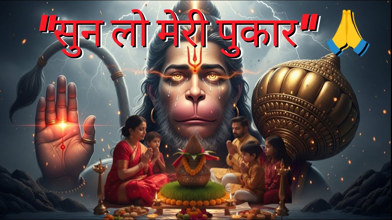 जय जय जय हनुमान 🙏 | संकट कटेगा अभी | Powerful Hanuman Bhajan That Touches Soul | Ram Bhakt Hanuman
