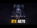 RTX 4070 : Senua's Saga: Hellblade II - 1080P - 1440P - 4k/2160P