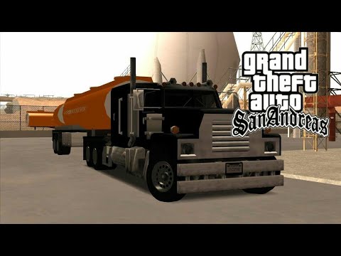 GTA San Andreas #28 - VIREI CAMINHONEIRO! (Missões de Caminhão) 