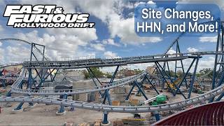 Universal Orlando - Fast & Furious: Hollywood Drift: More Work going on! 8.9.26 Universal Orlando - Fast & Furious: Hollywood Drift: More Work going on! 8.9.26