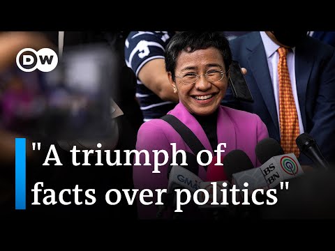 Filipino journalist Maria Ressa acquitted of tax evasion charges | DW News