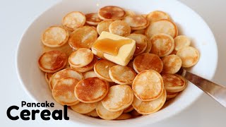 TIKTOK VIRAL PANCAKE CEREAL | MINI PANCAKES RECIPE
