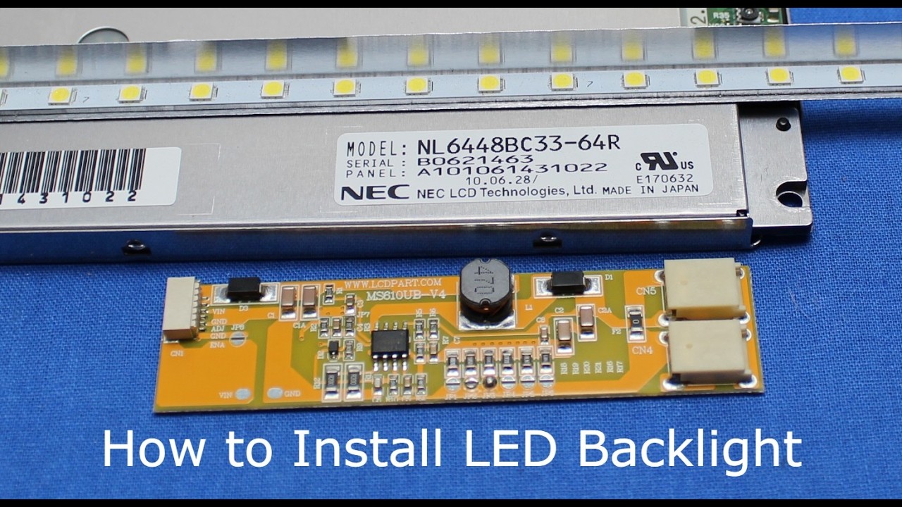 Laniページ NL6448BC33-64R New CCFL Lamps Installed!