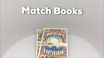 Match Book Notebooks