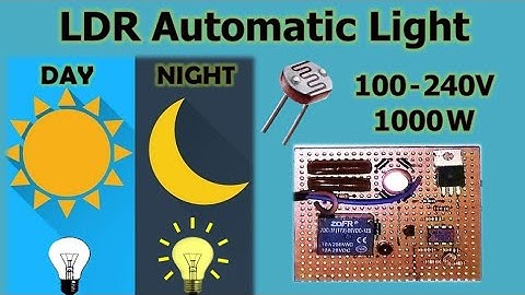 LDR Automatic Night Lamp | Street Light Circuit 220V